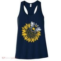 Bumblebee Sunflower Springtime Save The Bees Honeybee Women's Tank Top thumb 0