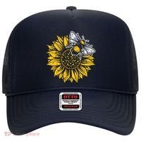 Bumblebee Sunflower Springtime Save The Bees Honeybee Hat thumb 0