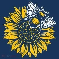 Bumblebee Sunflower Springtime Save The Bees Honeybee Toddler Hoodie thumb 2