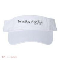Be Salty Stay Lit Matthew 513 14 Christian Religious Faith Visor thumb 0