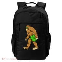 Bigfoot Shamrock Sasquatch Irish Backpack thumb 0