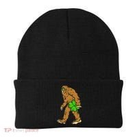 Bigfoot Shamrock Sasquatch Irish Beanie thumb 0