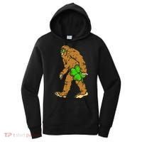 Bigfoot Shamrock Sasquatch Irish Women's Hoodie thumb 0