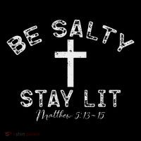 Be Salty Stay Lit Matthew 513 16 Ornament thumb 1