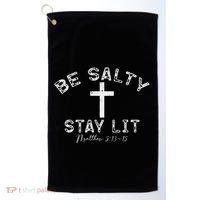 Be Salty Stay Lit Matthew 513 16 Golf Towel thumb 0
