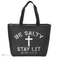 Be Salty Stay Lit Matthew 513 16 Tote Bag thumb 0