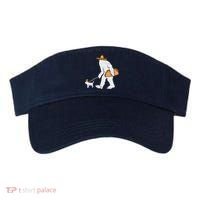 Bigfoot Sasquatch Taco Chihuahua Funny Cinco De Mayo Mexican Visor thumb 0