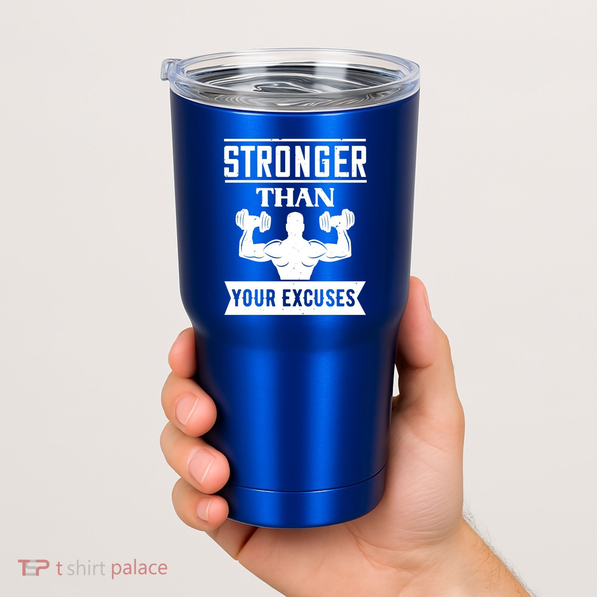 Be Stronger Than Your Excuses Motivational Quotes Gift Tumbler