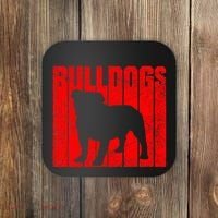 Bulldogs Sports Team Mascot Coaster thumb 0