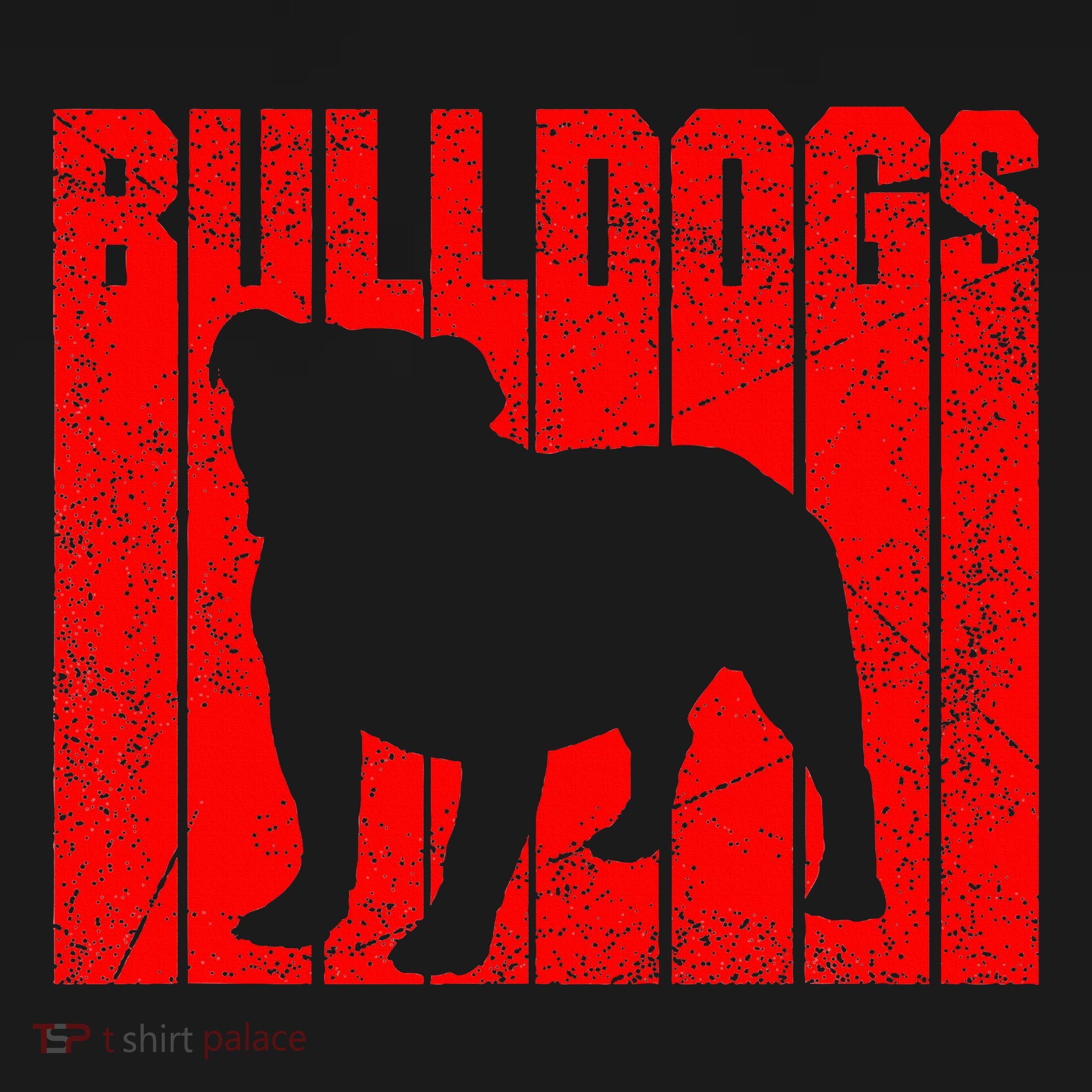 Bulldogs Sports Team Mascot Women's Hoodie