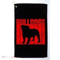 Bulldogs Sports Team Mascot Golf Towel thumb 0