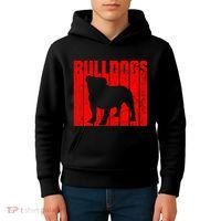 Bulldogs Sports Team Mascot Kids Hoodie thumb 4