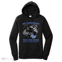 Be Stronger Than The Storm Prostate Cancer Women's Hoodie thumb 0