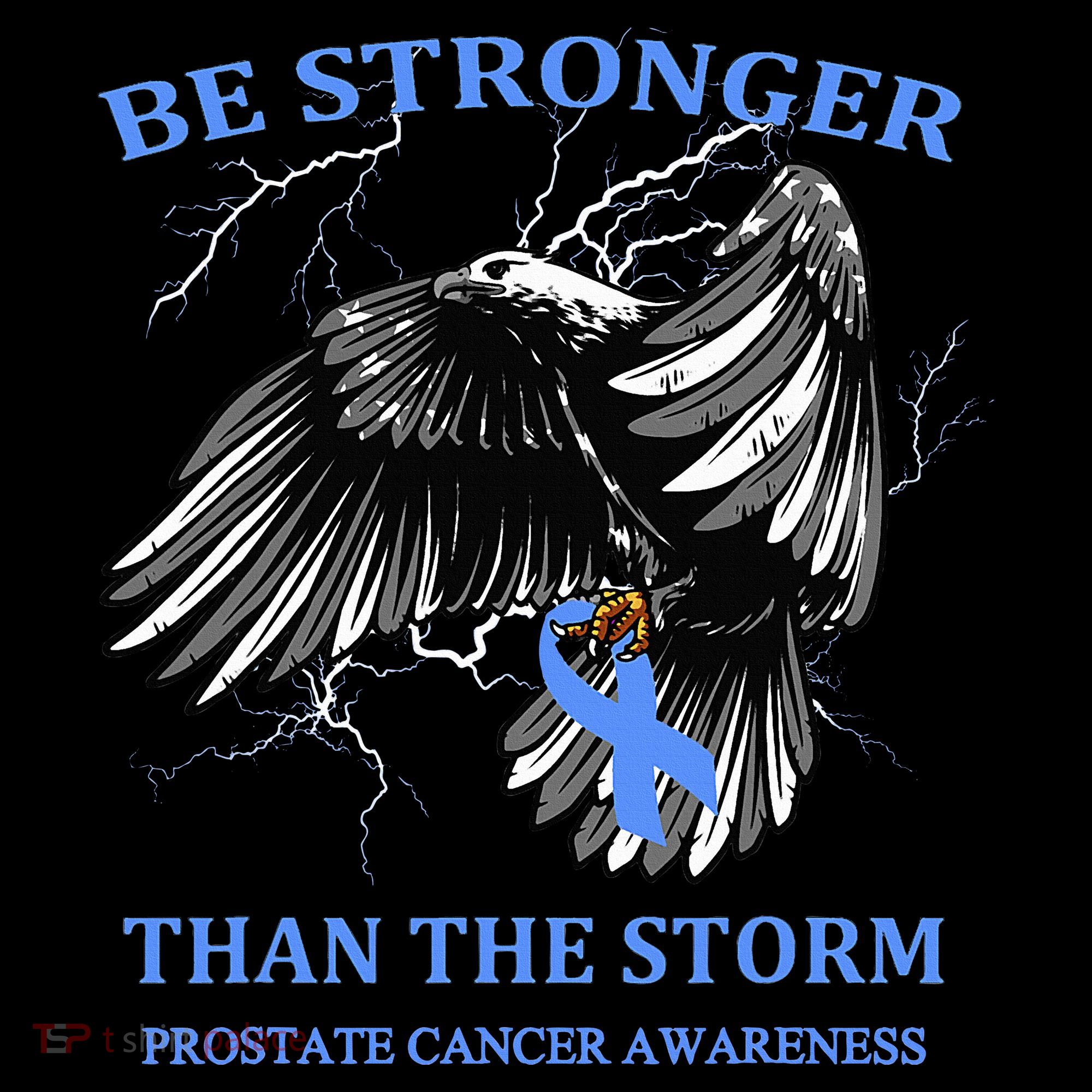 Be Stronger Than The Storm Prostate Cancer Women's Hoodie