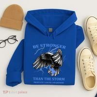 Be Stronger Than The Storm Prostate Cancer Hoodie thumb 4