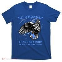 Be Stronger Than The Storm Prostate Cancer T-Shirt thumb 0