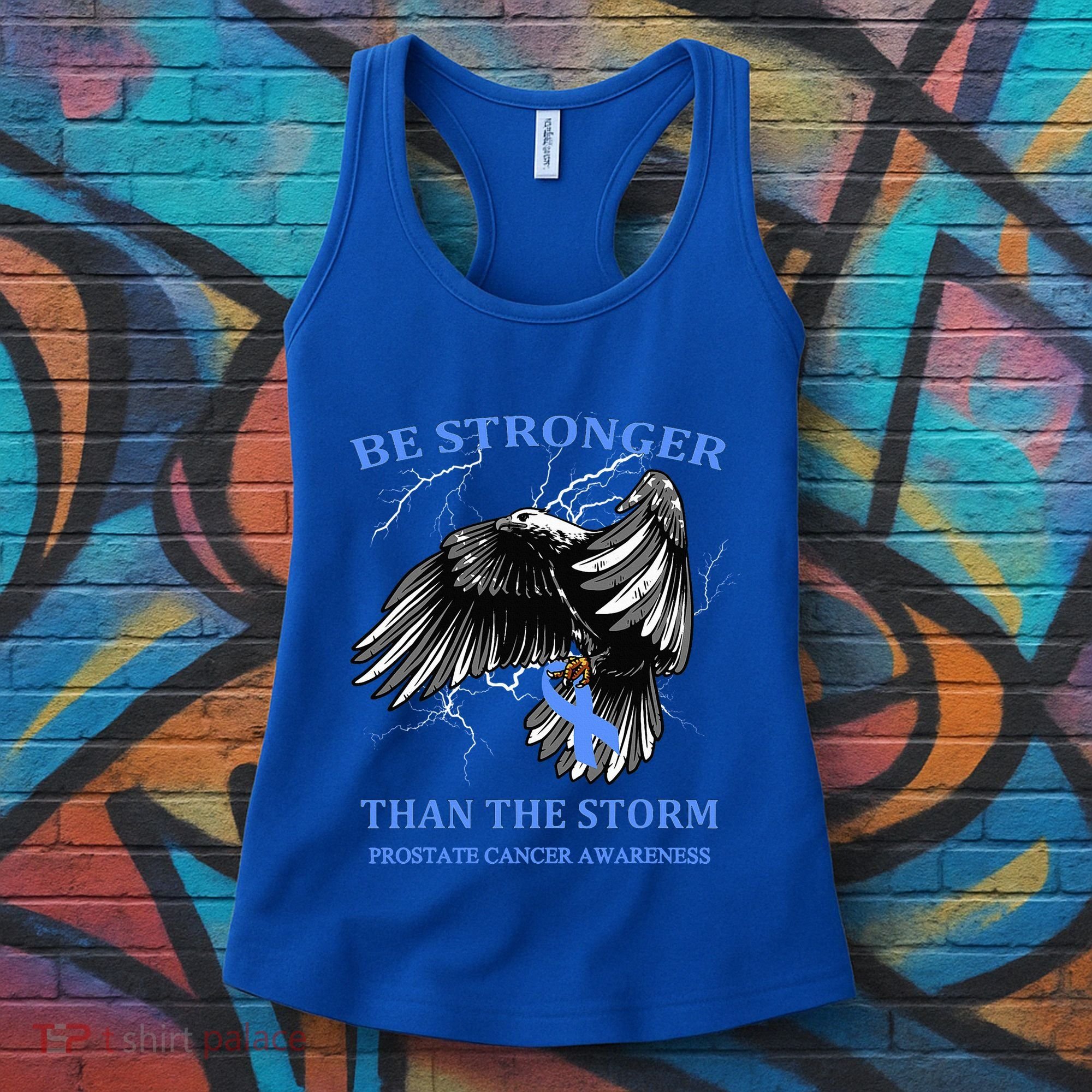 Be Stronger Than The Storm Prostate Cancer Women's Tank Top
