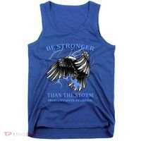 Be Stronger Than The Storm Prostate Cancer Tank Top thumb 0