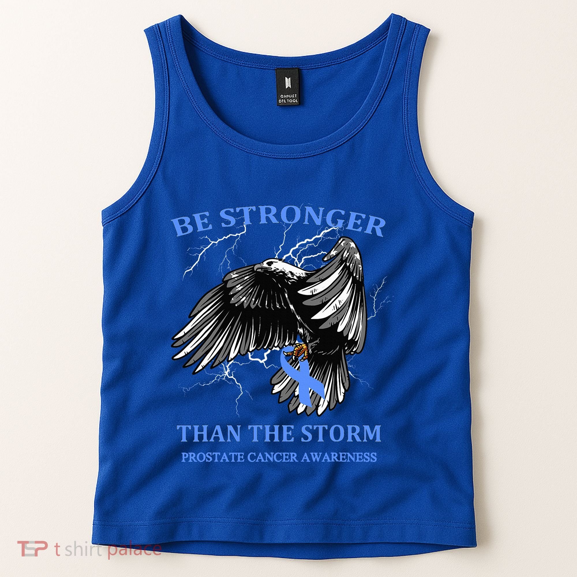Be Stronger Than The Storm Prostate Cancer Tank Top