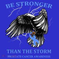 Be Stronger Than The Storm Prostate Cancer Women's T-Shirt thumb 6