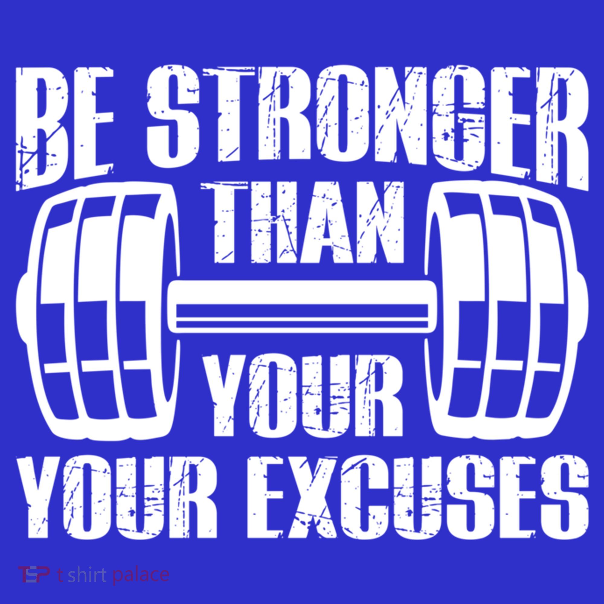 Be Stronger Than Your Excuses Motivational Workout Fitness Gift Women's Tank Top