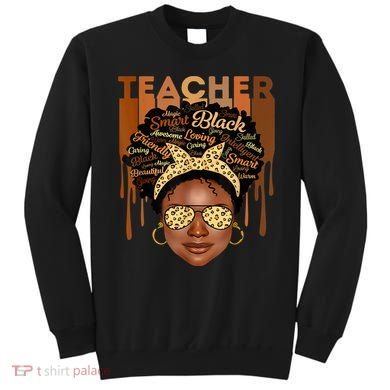 Black Smart Teacher Sweatshirt