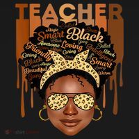 Black Smart Teacher Sweatshirt thumb 3