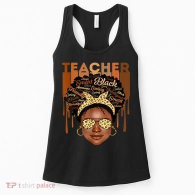 Black Smart Teacher Women's Tank Top