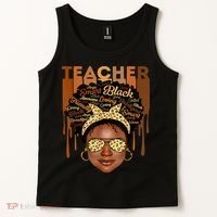Black Smart Teacher Tank Top thumb 2
