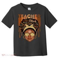 Black Smart Teacher Toddler T-Shirt thumb 0