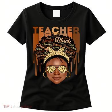 Black Smart Teacher Women's T-Shirt