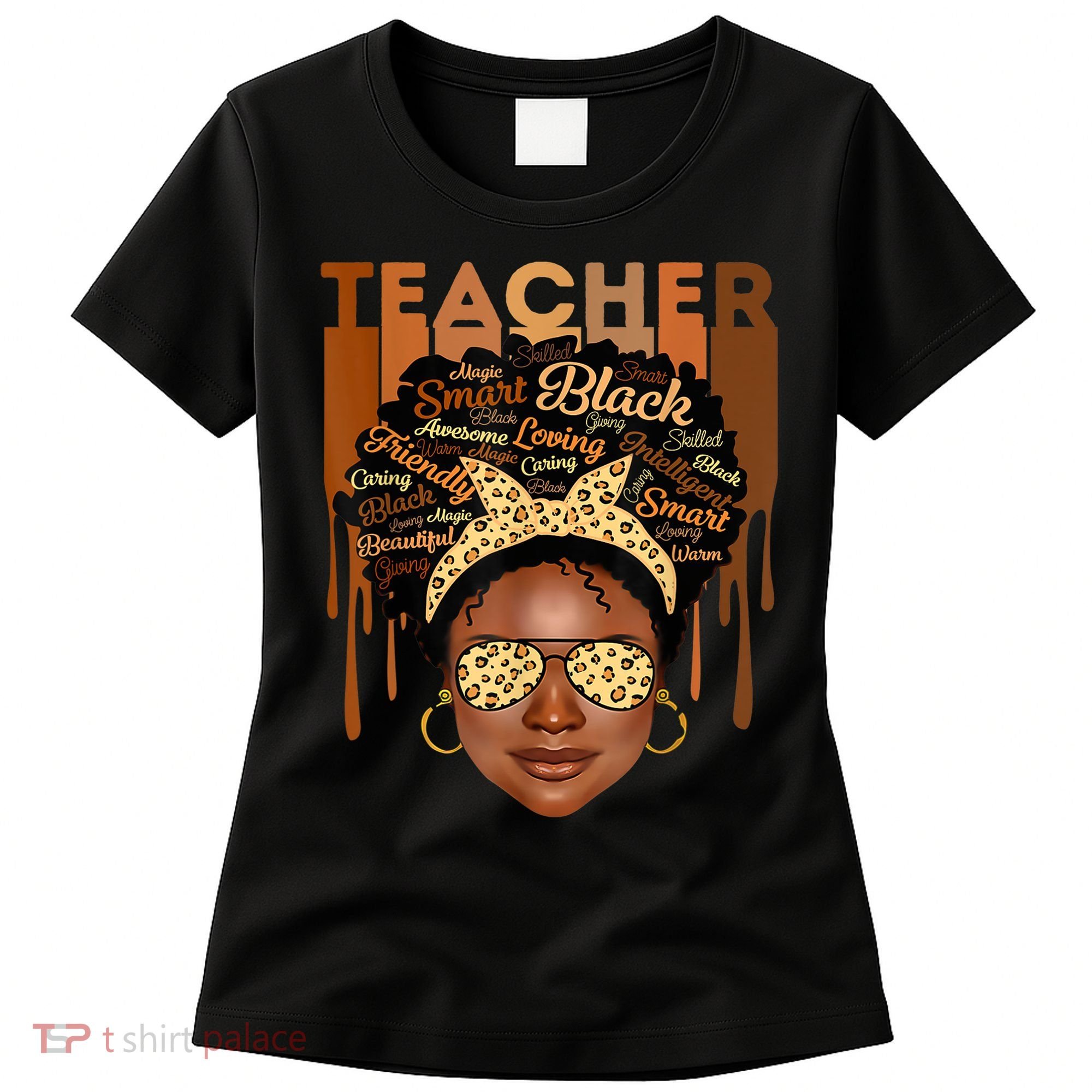 Black Smart Teacher Women's T-Shirt