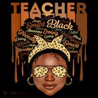 Black Smart Teacher Tote Bag thumb 4