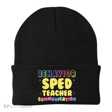 Behavior SPED Teacher Communication - Funny Behavior Beanie