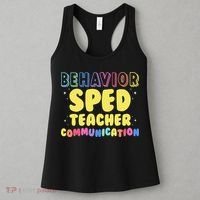 Behavior SPED Teacher Communication - Funny Behavior Women's Tank Top thumb 3