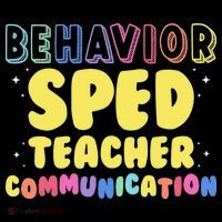 Behavior SPED Teacher Communication - Funny Behavior Women's Long Sleeve Shirt thumb 2
