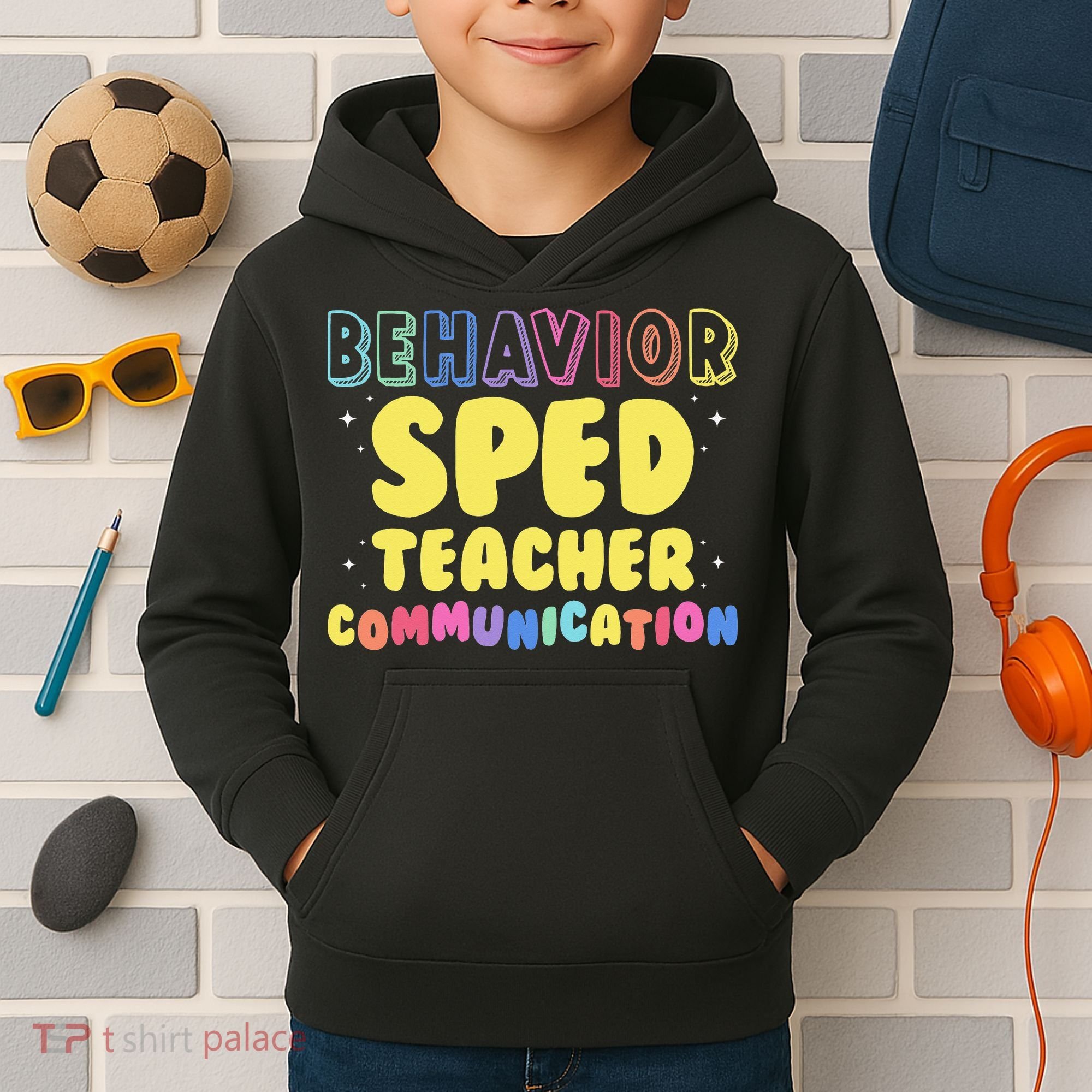 Behavior SPED Teacher Communication - Funny Behavior Kids Hoodie