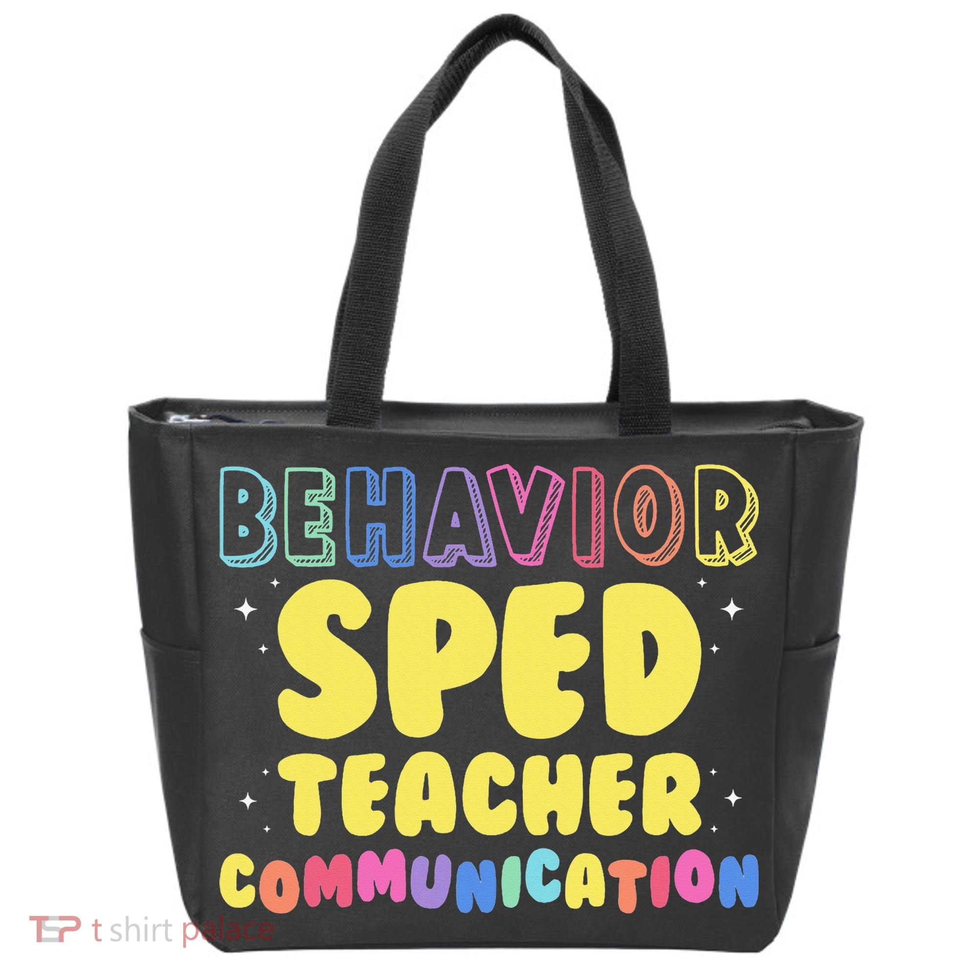 Behavior SPED Teacher Communication - Funny Behavior Tote Bag