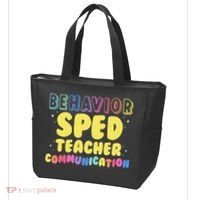 Behavior SPED Teacher Communication - Funny Behavior Tote Bag thumb 3