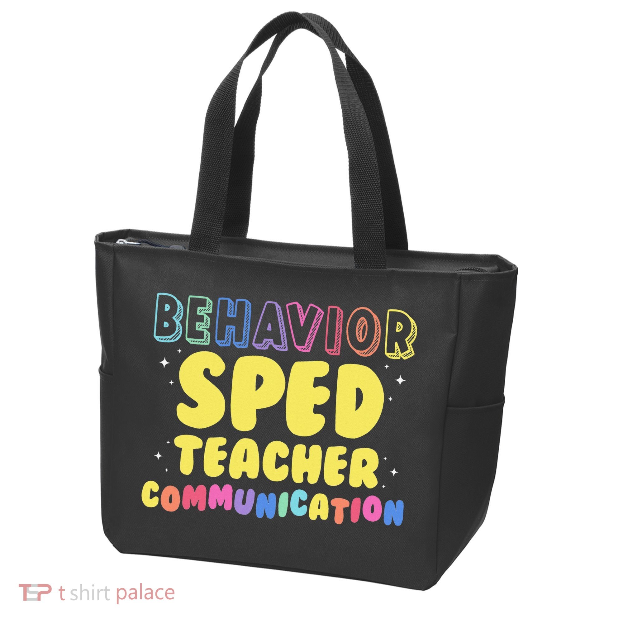 Behavior SPED Teacher Communication - Funny Behavior Tote Bag