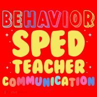 Behavior SPED Teacher Communication - Funny Behavior Santa Hat thumb 1