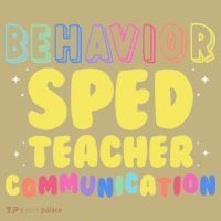 Behavior SPED Teacher Communication - Funny Behavior Kids T-Shirt thumb 2