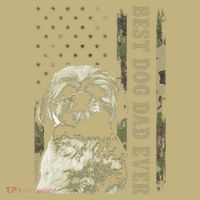 Best Shih Tzu Dad Ever Camo American Flag Dog Dad T-Shirt thumb 7