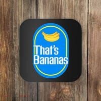 Banana Squad That's Banana Halloween Costume Coaster thumb 0