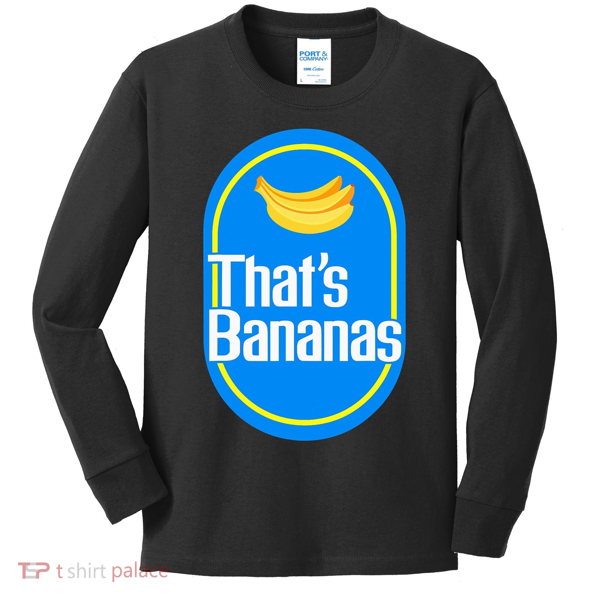 Banana Squad That's Banana Halloween Costume Kids Long Sleeve Shirt