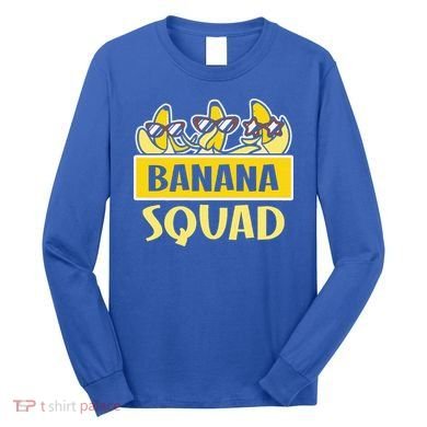Banana Squad That’S Bananas Halloween Long Sleeve Shirt