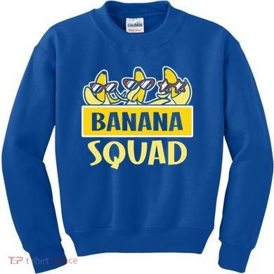 Banana Squad That’S Bananas Halloween Kids Sweatshirt