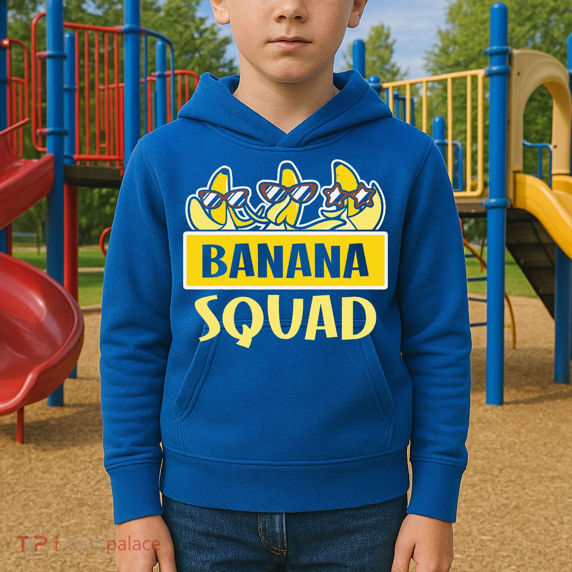 Banana Squad That’S Bananas Halloween Kids Hoodie