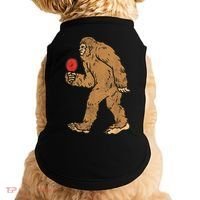 Bigfoot Sasquatch Table Tennis Ping Pong Player King Doggie Tank thumb 0