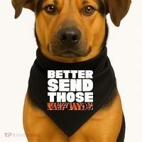 Better Send Those Refunds Cincinnati Football USA-Made Doggie Bandana thumb 1
